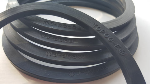 Elliptical Handhole Gasket Molded Rubber , Rubber Gaskets, NWIM