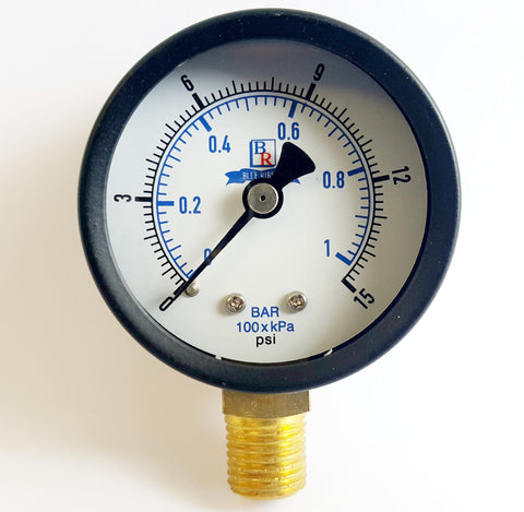 Bottom Connected Utility Gauge Model BR101D , Gauge, NWIM