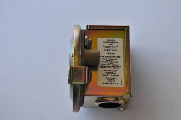 Dwyer Pressure Switch Series 1910 , Pressure Switch, NWIM