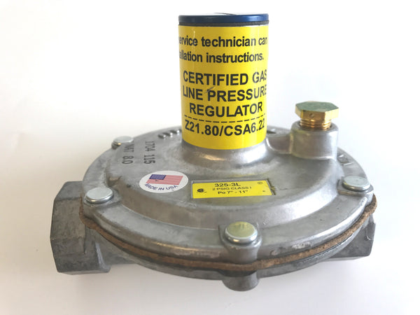 1/2" Gas Line Pressure Regulator 325-3L , Gas Line Pressure Regulator, NWIM