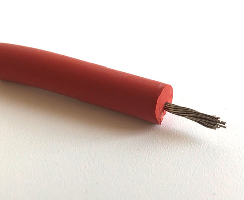 Red Silicone Ignition Cable E63-100 (3 ft Intervals) , Ignition Cable, NWIM